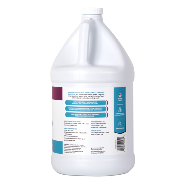 Glossy Coat Cleansing Shampoo 1 Gallon - Image 2
