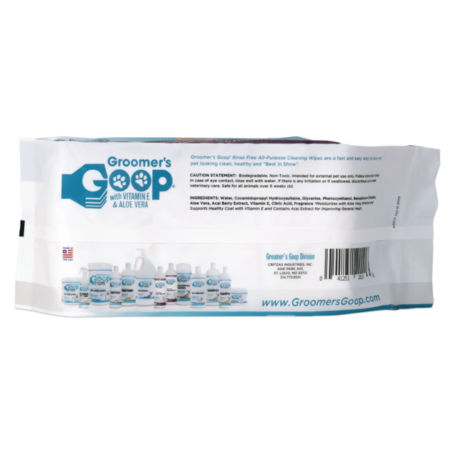 Pet Cleaning 100 Count Wipes - Image 3